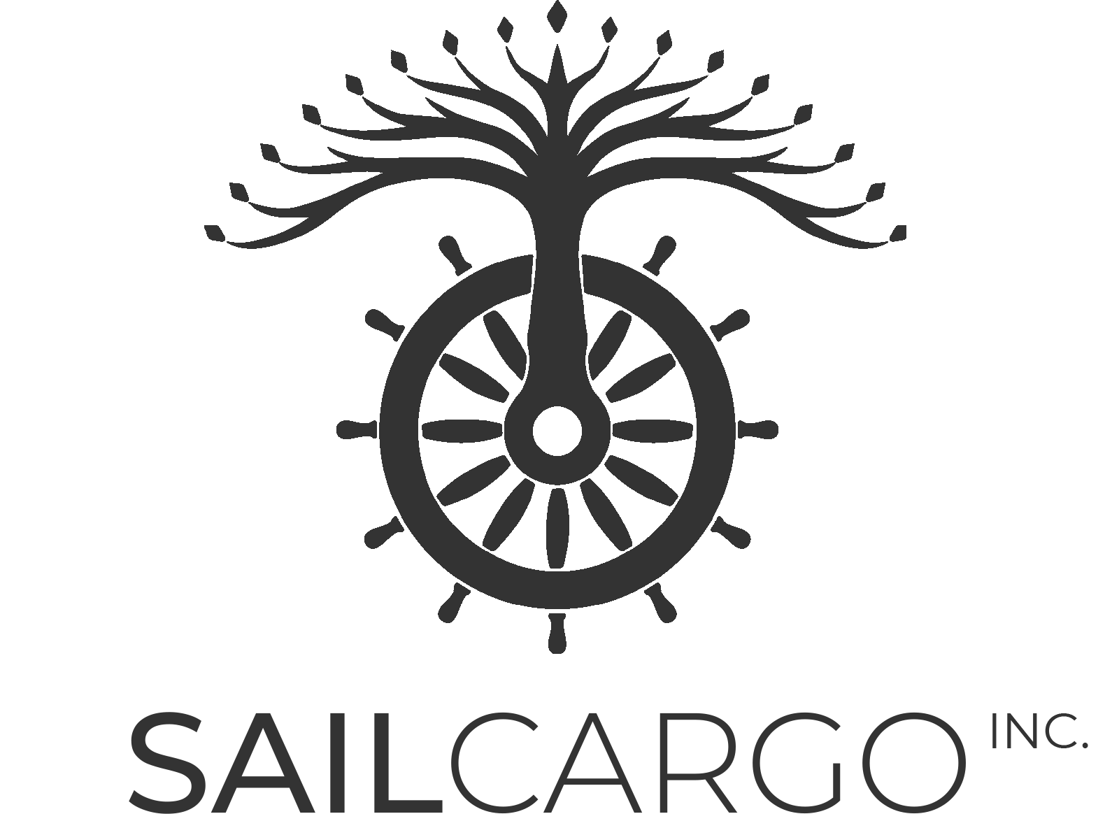 SAILCARGO Logo dark grey