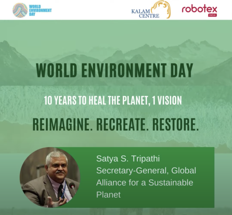 RobotexIndia Panel Discussion – World Environment Day with SG Satya Tripathi