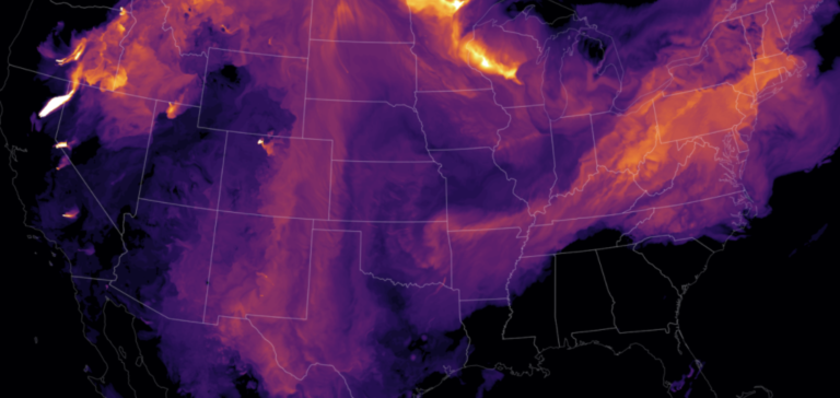 See How Wildfire Smoke Spread Across America