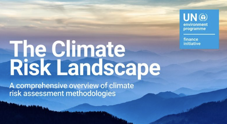UNEP The Climate Risk Landscape Risk Assessment