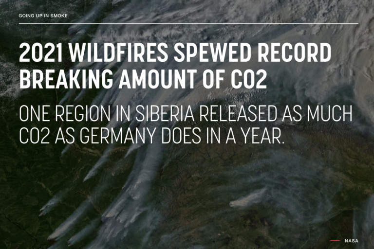 2021 Wildfires Spewed Record-Breaking Amount of CO2
