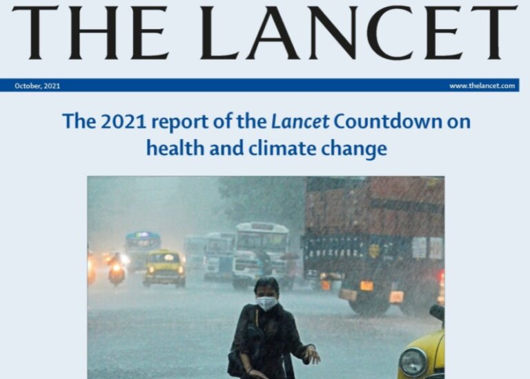 The 2021 report of the Lancet Countdown on health and climate change: code red for a healthy future