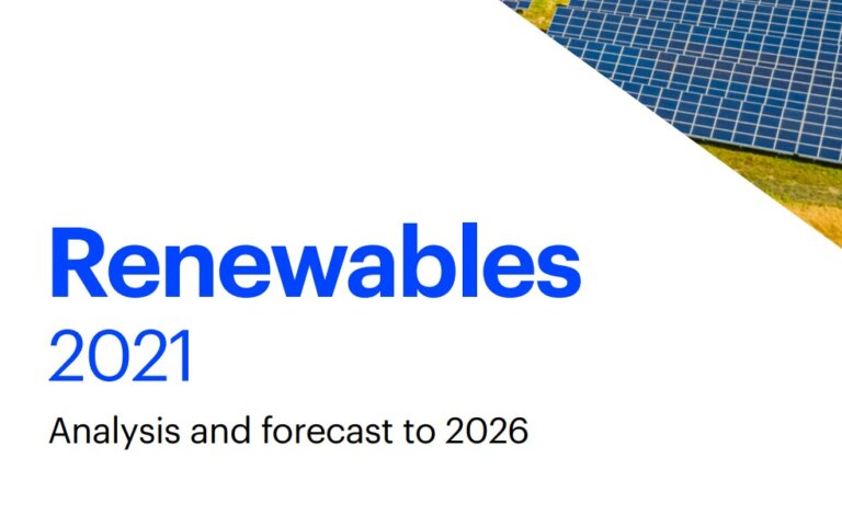 Renewables 2021: Analysis & forecast to 2026