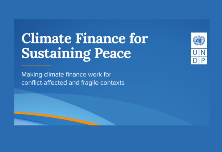 Climate Finance for Sustaining Peace