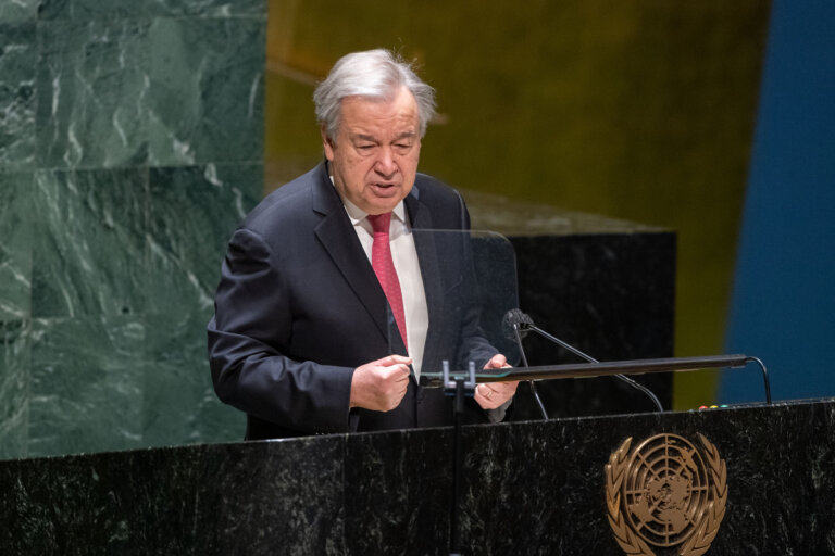 Secretary-General’s remarks to the General Assembly on his Priorities for 2022