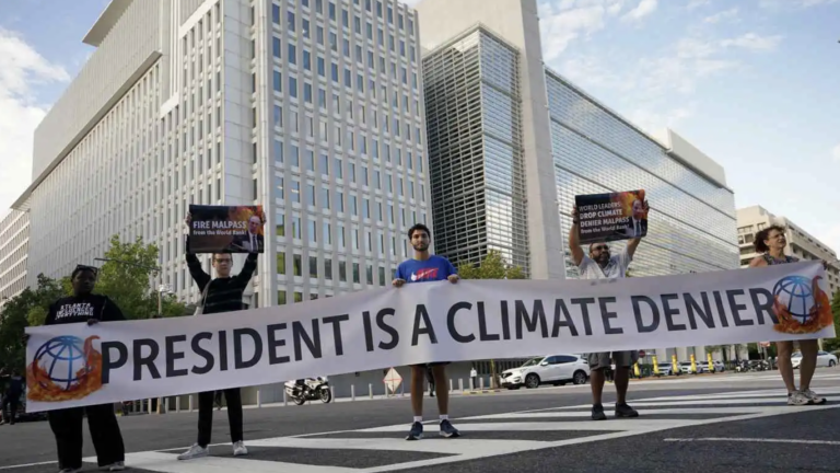 World Bank Head Under Pressure to Quit Over Climate Change Doubts
