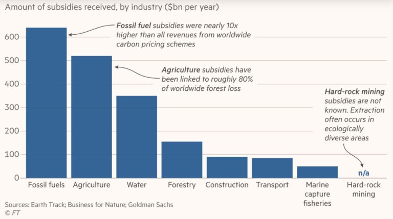 COP15: UN Pushes to End to $1.8tn in Subsidies Linked With Harm to Nature