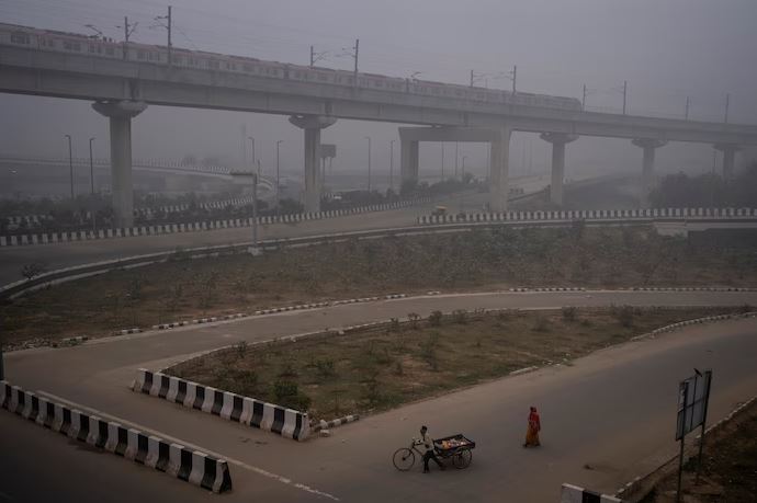 Socked In By Smog, Indian Officials Invest Heavily — In Public Relations