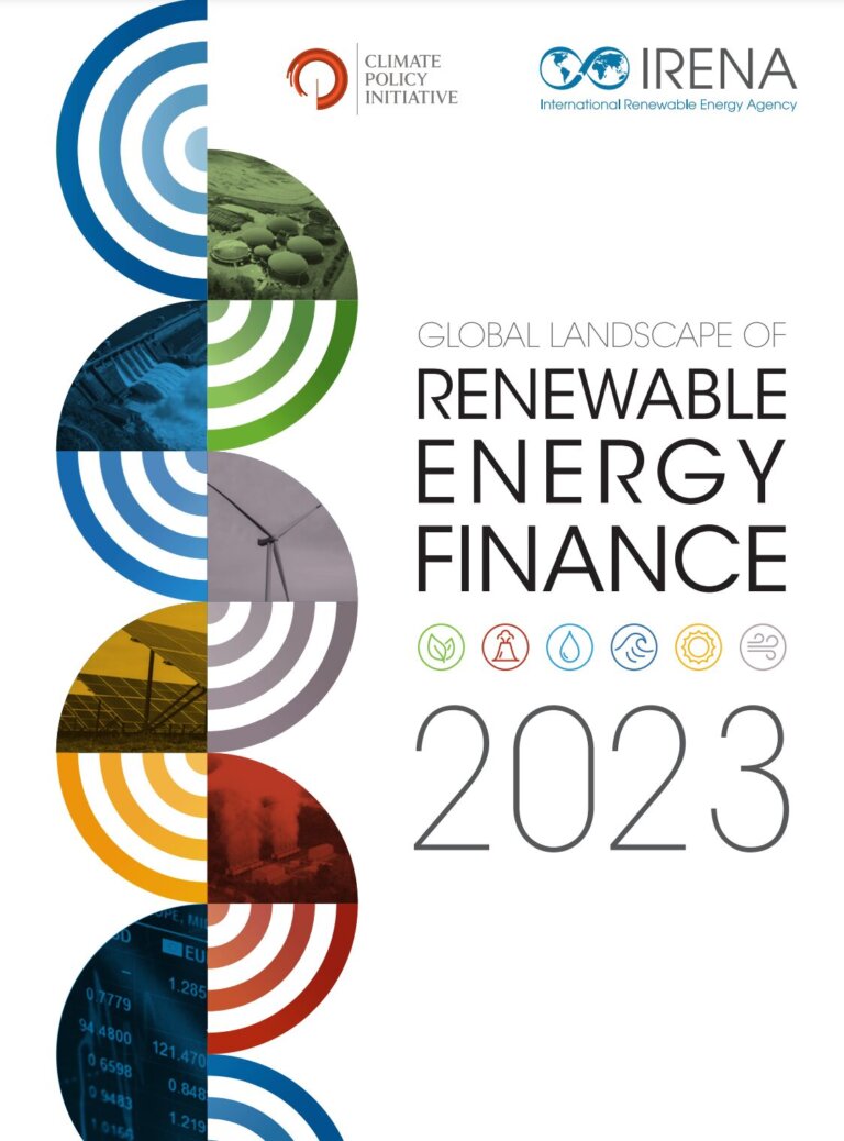 Global landscape of renewable energy finance 2023