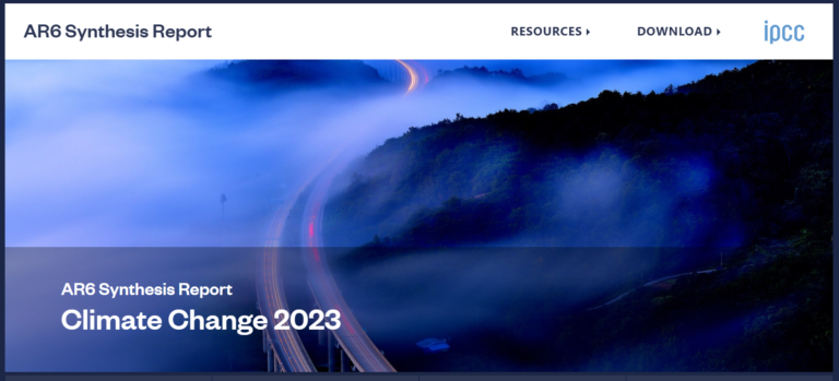 IPCC AR6 Synthesis Report Climate Change 2023