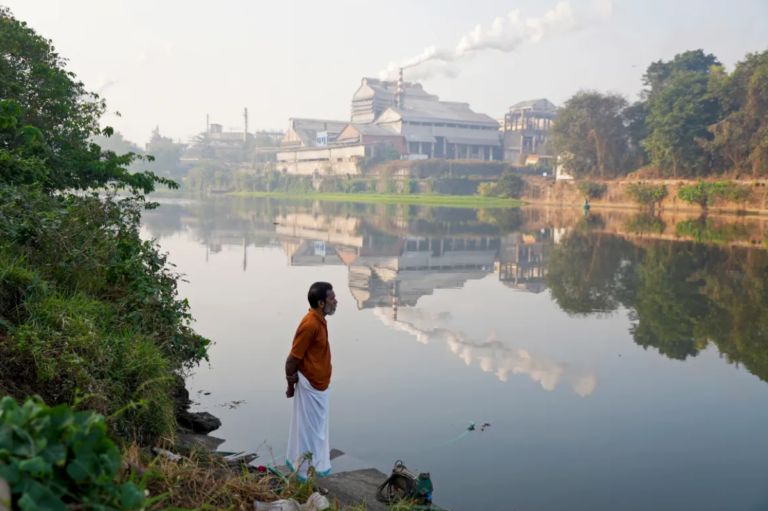 As Indians try to save a river, officials deny problems