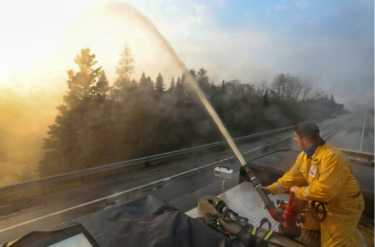 Wildfires prompt hazy skies, air quality warnings in Canada, US