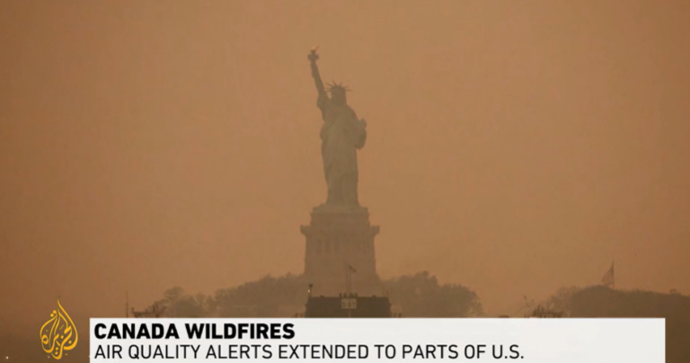 Canada’s record wildfires should be ‘wake-up call’, experts warn