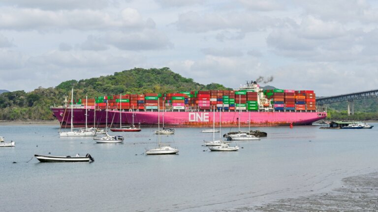 Severe drought in Panama hits global shipping industry