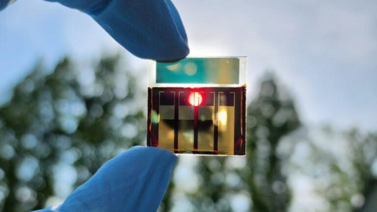Semi-transparent solar cells achieve record-breaking energy conversion