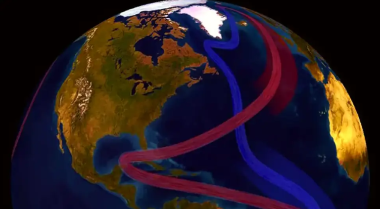 Critical Atlantic Ocean Circulation System On the Brink of Collapse