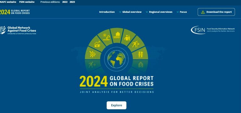 Global Report on Food Crises is a wake-up call