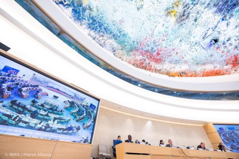 World Health Assembly passes historic resolution on climate change & health, urging countries to take action