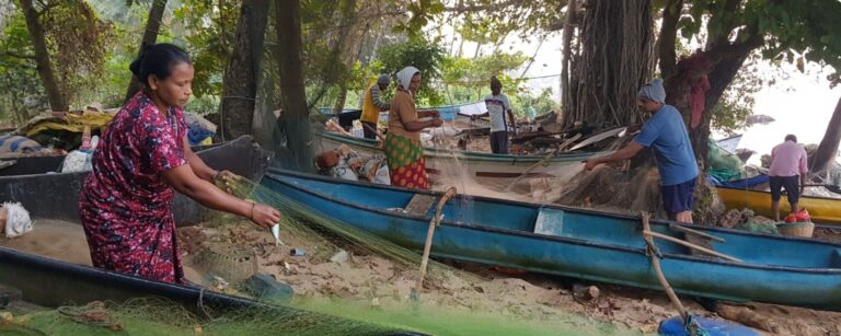 Fisherwomen ride the rough waves while India’s blue economy blooms