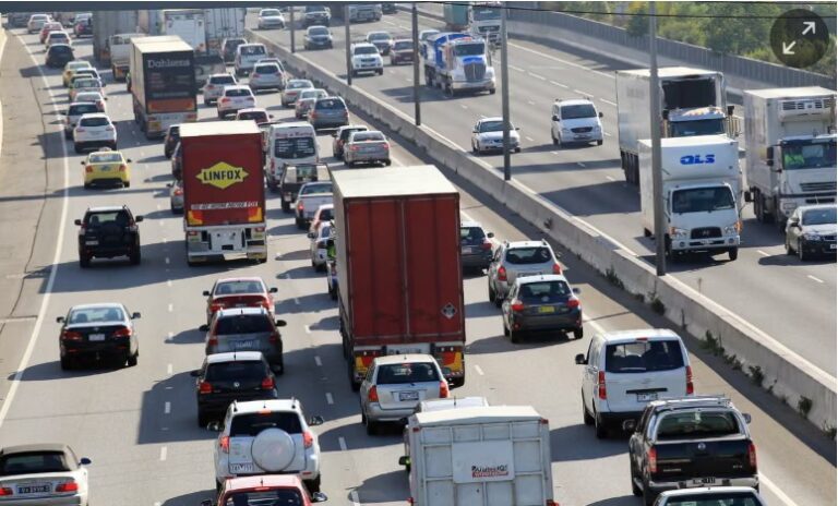 Pollution from trucks and buses costs Australians $6.2bn in health effects each year, study finds