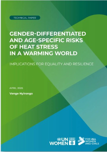DOWNLOAD English Gender-differentiated and age-specific risks of heat stress in a warming world: Implications for equality and resilience
